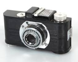 Vintage Argus Cintar in Leather Case- Industrial Black Silver Camera- Vintage Photography- Photo Prop 1940's- Free Shipping - Etsy