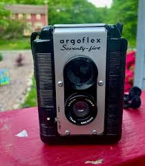 Vintage Argus Argoflex 75 Film Camera W/ Original Leather ...