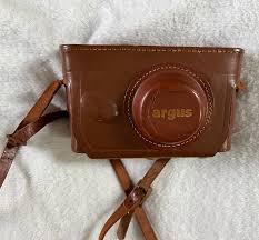Old style Argus camera in case | eBay