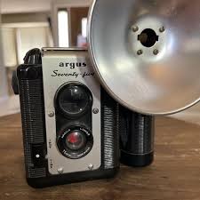 Vintage 1950s Argus camera. Hard plastic Bakelite... | Depop