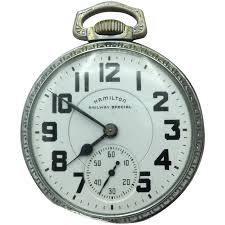 Hamilton Railway Special Pocket Watch, 992B Movement. For ...