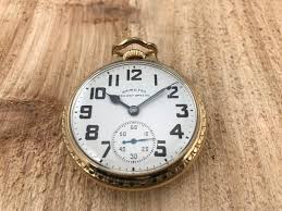 Hamilton Railway Special 992B Railroad Pocket Watch | Back ...