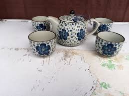 Chinese Teapot And Cups | eBay