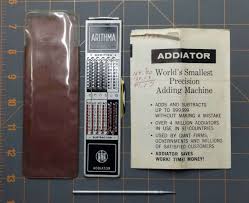 Vintage (1960s) Arithma Addiator Pocket Calculator w ...