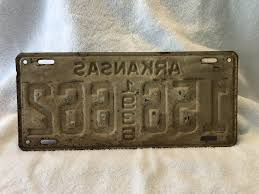 Vintage 1936 Arkansas License Plate | eBay