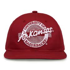 Arkansas Razorbacks Retro Circle Snapback – The Game Caps