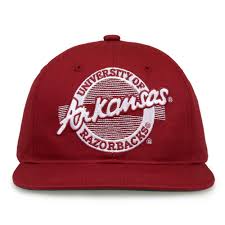 Razorbacks | Arkansas The Game Retro Circle Adjustable Hat ...