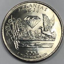 2003 P - Arkansas Statehood Quarter Dollar Coin | eBay