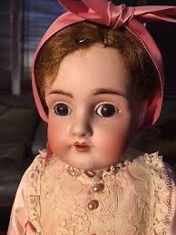 Antique Kestner 154 Bisque Doll 21" Antique Shoes Antique Mohair Wig Germany | eBay