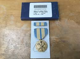 NATIONAL GUARD MEDAL SET ARMED FORCES RESERVE RIBBON NSN ...