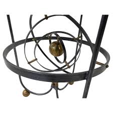 Mid-Century Armillary Side Table For Sale at 1stDibs