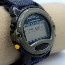 Vintage Armitron Unisex Digital Watch Hook and Loop Band ...