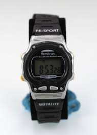 Armitron Women Watch Silver Black Plastic 30m Light Date ...