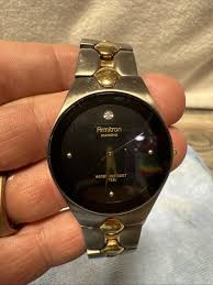 Armitron 20/4009 Diamond 35mm Watch Silver/Gold Tone ...