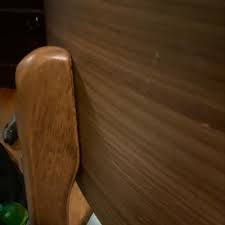 5pc Megann Mid Century Wood Dining Set Walnut/Dark Gray - Christopher Knight Home: Upholstered Chairs, Seats 4 : Target