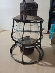 RARE ANTIQUE RAILROAD LANTERN, "L.I.R.R." | eBay