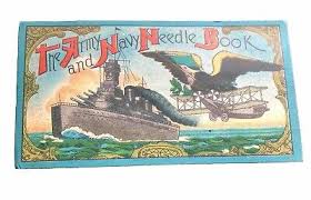 VTG Army and Navy Needle Book Diamond Drilled Eyed Sharps Sewing Made in Japan | eBay