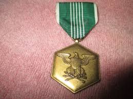 Vintage 1945 for Military Merit Army Commendation Bronze Medal With Ribbon Post WWII - Etsy