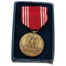 Vintage WW2 Good Conduct Medal 1942 Original Box Good ...