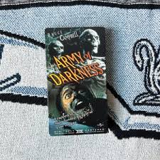 Army of Darkness (VHS, 1992) Horror Movie - Etsy