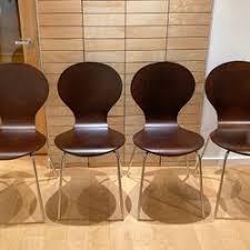 4 Wood Modern Chairs . Mid Century Modern Chairs. for Sale in Bellevue, WA - OfferUp