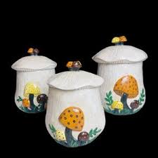 Merry Mushroom Small Canister - Etsy