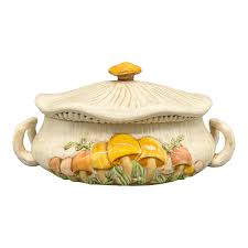 1970s Mushroom Ceramic Lidded Dish – Groovy Revival / Nature ...