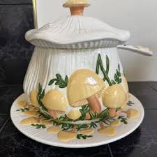 Mushroom Platter 70s - Etsy Ireland