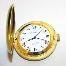 Lot - Arnex 17 Jewel Incablock Pocket Watch