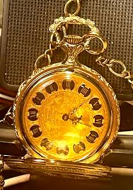 Vintage Geneva Pocket Watch Gold Tone Roman Number Serviced Keeps Time | eBay