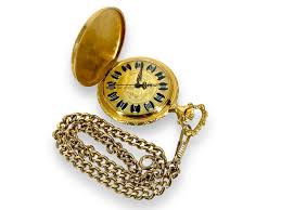 Sold at Auction: Gold-Tone “Manfred” Men's Pocket Watch and Chain, Women's Seiko Watch