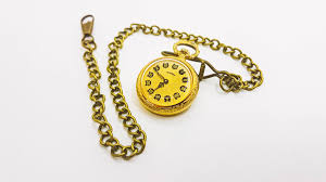 Golden Kerfran Pocket Watch | Small Vintage Victorian Pocket Watch – Vintage Radar