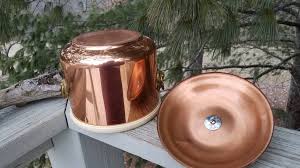 Coppercraft Guild Ice Bucket With Lion Head Handles Copper ...