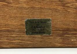 Vintage Fait A' La Main Hand Made Inuit Fighting Wolf Soapstone Sculpture | eBay