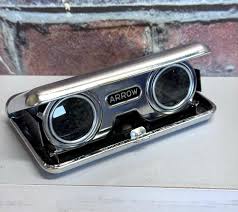 Vintage Arrow Folding Opera Binoculars Japan 2.5 X 4.25 ...