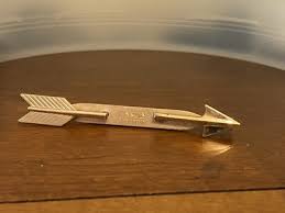 VINTAGE ANSON GOLD TONED TIE BAR CLIP ARROW | eBay