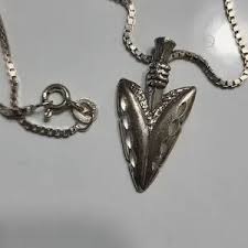 unknown | Jewelry | Vintage 925 Sterling Necklace With ...