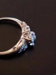 Vintage Diamond Engagement Ring 14k White Gold 300$ size ...