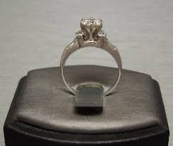 Vintage Estate 14K White Gold 1.36TCW 0.90ct J SI2 Round ...