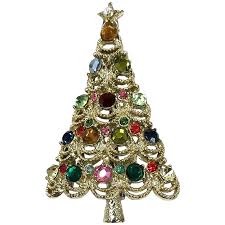 Vintage Christmas Tree Pin-Pakula. For Sale at Ruby Lane