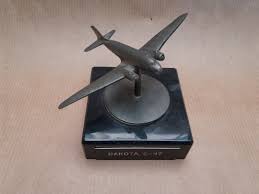 Vintage Sculpture Dakota C-47 - Pewter - Etsy