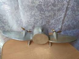 Rare Vintage Desk Top Model plane clock ussr soviet RETRO ...