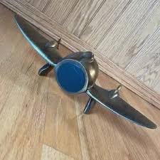 Sarsaparilla | Accents | Sarsaparilla Quartz Airplane Clock ...