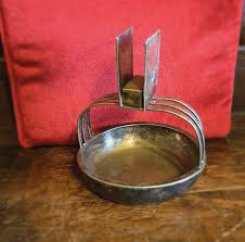 1930's Art Deco Silver Plated Mark Cross London Ashtray With ...