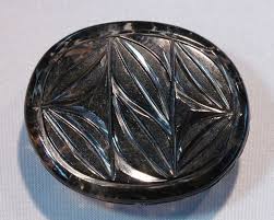 Carved Smoky Quartz Cabochon - 201 cts.