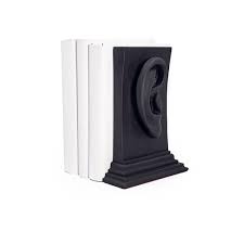 Unique Anatomy Bookend Ears, Anatomical Dark Academia Shelf ...