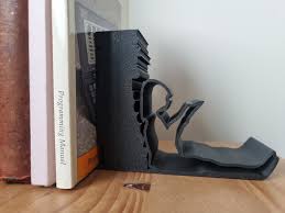 Girl Reading Book Ends - Sculpture Figures Girl Sitting ...