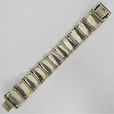 Vintage Mid Century SIAM STERLING SILVER NIELLOWARE PIERCED WIDE BRACELET | eBay