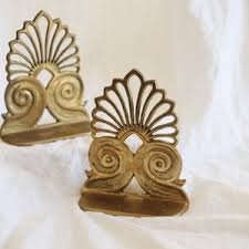 Vintage Wood and Brass Candle Sconces / Vintage Wall Sconces / Mid Century Wooden Candleholders - Etsy