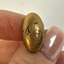 Edwardian Era Gold Fill Cufflinks WG Clark and Co WGC Hallmark | eBay